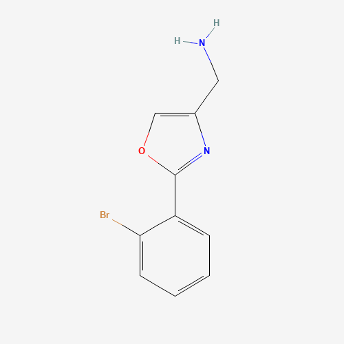 885274-15-7 [2-(2-bromophenyl)-1,3-oxazol-4-yl]methanamine chemical structure