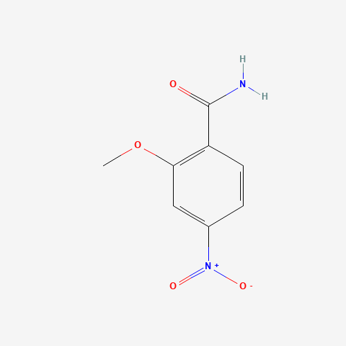 62726-03-8 2-methoxy-4-nitrobenzamide chemical structure