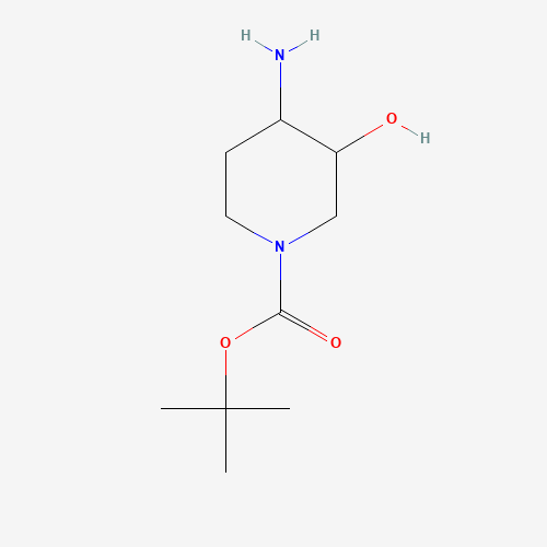 203503-03-1 tert-butyl 4-amino-3-hydroxypiperidine-1-carboxylate chemical structure