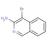 10321-49-0 4-bromoisoquinolin-3-amine chemical structure