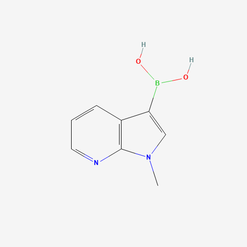 521985-24-0 (1-methylpyrrolo[2,3-b]pyridin-3-yl)boronic acid chemical structure