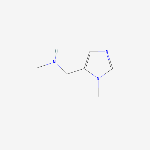 384821-19-6 N-methyl-1-(3-methylimidazol-4-yl)methanamine chemical structure