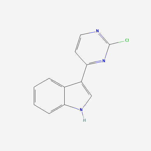 945016-63-7 3-(2-chloropyrimidin-4-yl)-1H-indole chemical structure
