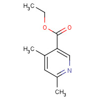 46174-51-0 ethyl 4,6-dimethylpyridine-3-carboxylate chemical structure