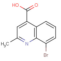 288151-69-9 8-bromo-2-methylquinoline-4-carboxylic acid chemical structure