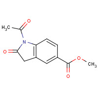 247082-83-3 methyl 1-acetyl-2-oxo-3H-indole-5-carboxylate chemical structure