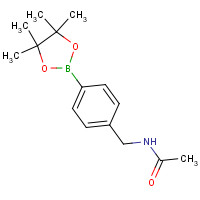 1235450-93-7 N-[[4-(4,4,5,5-tetramethyl-1,3,2-dioxaborolan-2-yl)phenyl]methyl]acetamide chemical structure