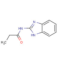 17413-08-0 N-(1H-benzimidazol-2-yl)propanamide chemical structure