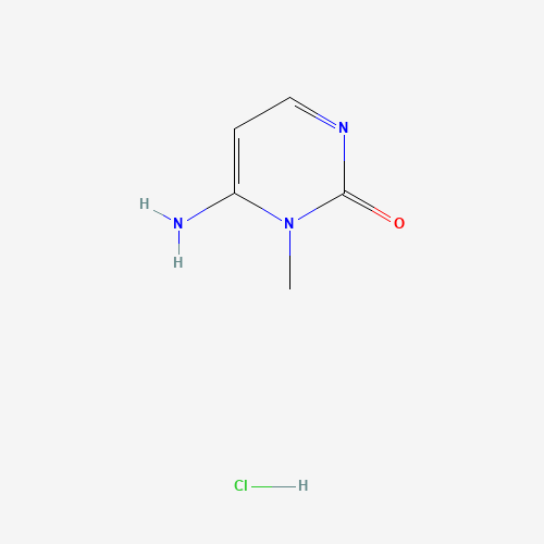 90009-77-1 6-amino-1-methylpyrimidin-2-one;hydrochloride chemical structure