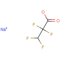 22898-01-7 sodium;2,2,3,3-tetrafluoropropanoate chemical structure