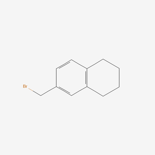 6836-48-2 6-(bromomethyl)-1,2,3,4-tetrahydronaphthalene chemical structure