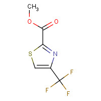 79247-85-1 methyl 4-(trifluoromethyl)-1,3-thiazole-2-carboxylate chemical structure
