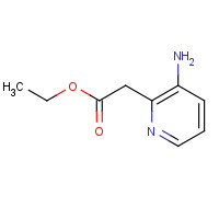 295327-27-4 ethyl 2-(3-aminopyridin-2-yl)acetate chemical structure