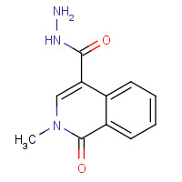 1171808-03-9 2-methyl-1-oxoisoquinoline-4-carbohydrazide chemical structure