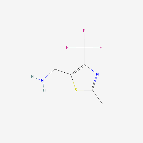 1283720-60-4 [2-methyl-4-(trifluoromethyl)-1,3-thiazol-5-yl]methanamine chemical structure