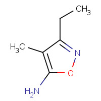 153458-34-5 3-ethyl-4-methyl-1,2-oxazol-5-amine chemical structure