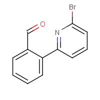 914349-51-2 2-(6-bromopyridin-2-yl)benzaldehyde chemical structure