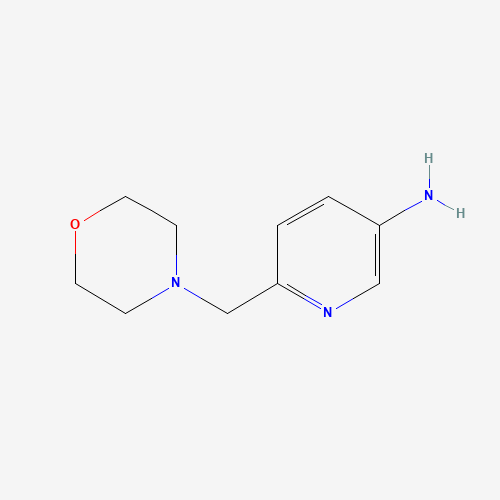 1147181-18-7 6-(morpholin-4-ylmethyl)pyridin-3-amine chemical structure