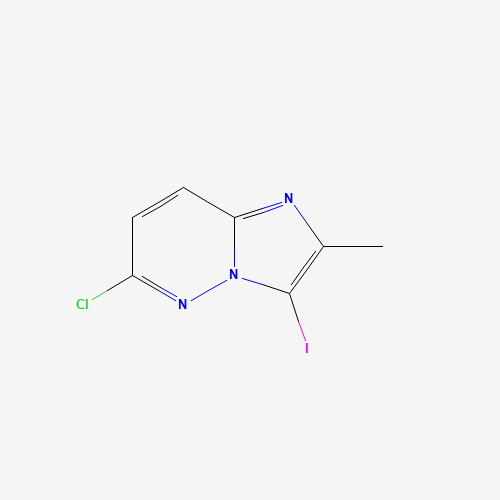 1208069-55-9 6-chloro-3-iodo-2-methylimidazo[1,2-b]pyridazine chemical structure