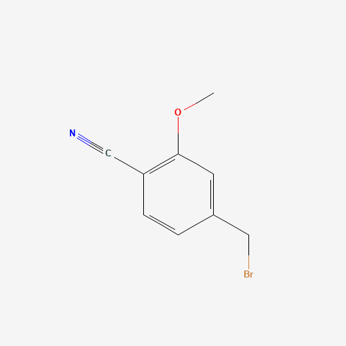 182287-68-9 4-(bromomethyl)-2-methoxybenzonitrile chemical structure