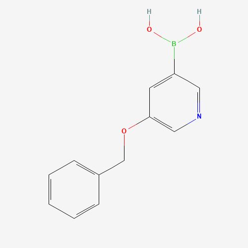 1190423-61-0 (5-phenylmethoxypyridin-3-yl)boronic acid chemical structure