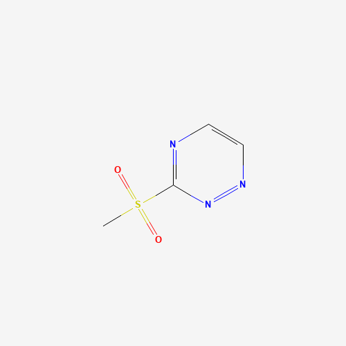 105783-77-5 3-methylsulfonyl-1,2,4-triazine chemical structure