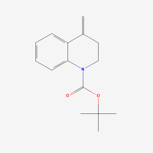 1000689-13-3 tert-butyl 4-methylidene-2,3-dihydroquinoline-1-carboxylate chemical structure