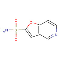 117612-42-7 furo[3,2-c]pyridine-2-sulfonamide chemical structure