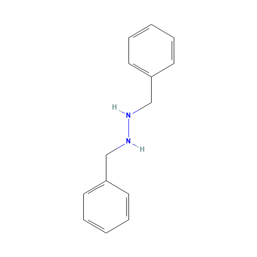 7626-68-8 1,2-dibenzylhydrazine chemical structure