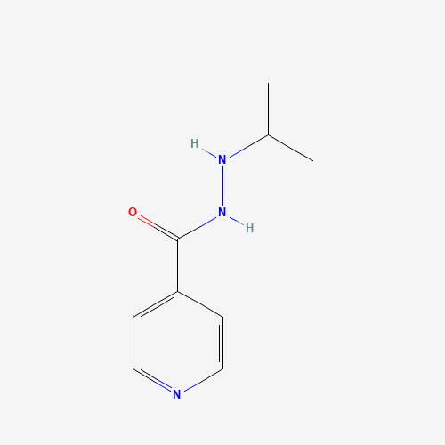 54-92-2 N'-propan-2-ylpyridine-4-carbohydrazide chemical structure