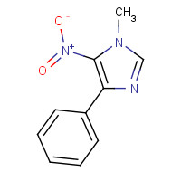 14953-63-0 1-methyl-5-nitro-4-phenylimidazole chemical structure