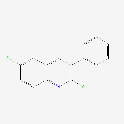 85274-46-0 2,6-dichloro-3-phenylquinoline chemical structure