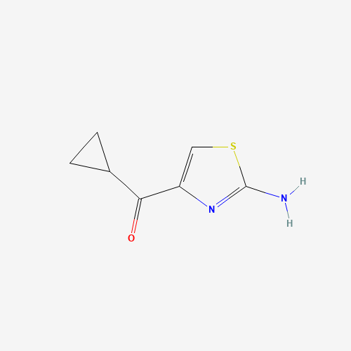 1228600-43-8 (2-amino-1,3-thiazol-4-yl)-cyclopropylmethanone chemical structure