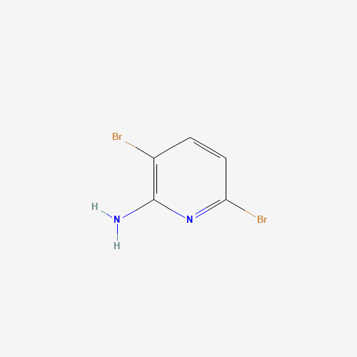 503425-86-3 3,6-dibromopyridin-2-amine chemical structure