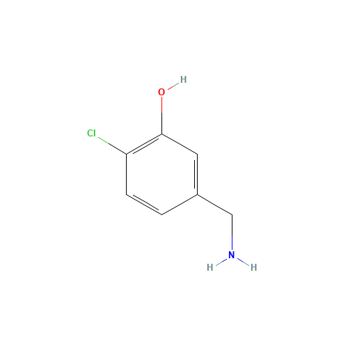 943816-63-5 5-(aminomethyl)-2-chlorophenol chemical structure