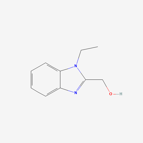 21269-78-3 (1-ethylbenzimidazol-2-yl)methanol chemical structure