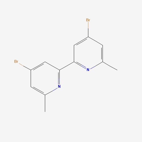 144342-45-0 4-bromo-2-(4-bromo-6-methylpyridin-2-yl)-6-methylpyridine chemical structure