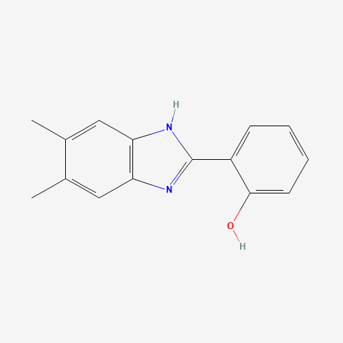 6628-94-0 6-(5,6-dimethyl-1,3-dihydrobenzimidazol-2-ylidene)cyclohexa-2,4-dien-1-one chemical structure