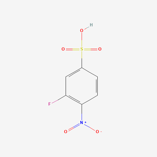 86156-94-7 3-fluoro-4-nitrobenzenesulfonic acid chemical structure