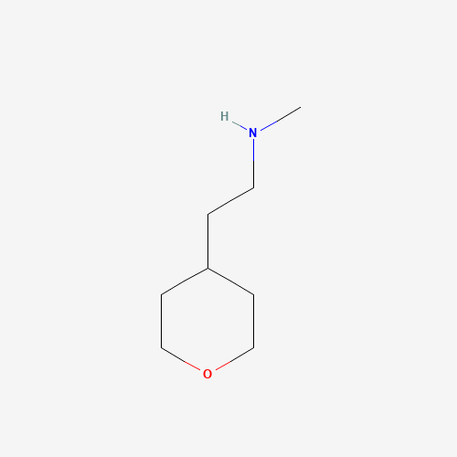 1083216-46-9 N-methyl-2-(oxan-4-yl)ethanamine chemical structure