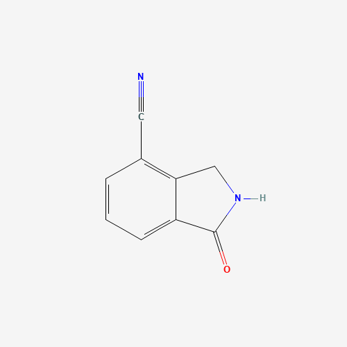 435273-34-0 1-oxo-2,3-dihydroisoindole-4-carbonitrile chemical structure