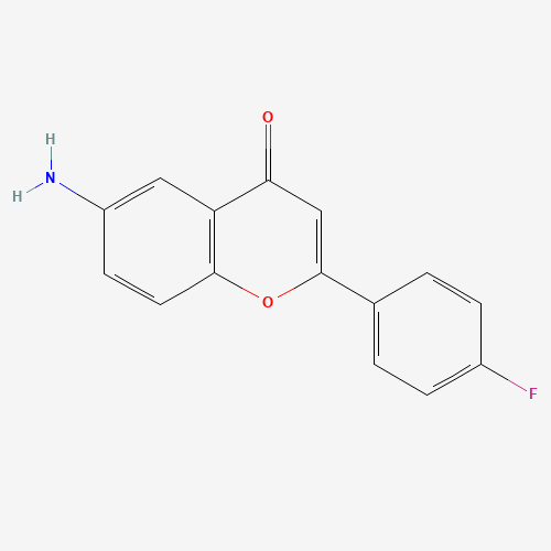 923693-49-6 6-amino-2-(4-fluorophenyl)chromen-4-one chemical structure
