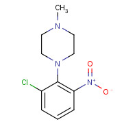 189761-96-4 1-(2-chloro-6-nitrophenyl)-4-methylpiperazine chemical structure