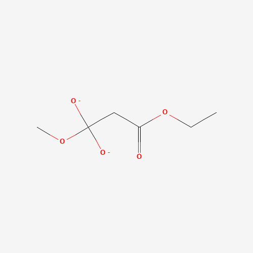 41710-88-7 3-ethoxy-1-methoxy-3-oxopropane-1,1-diolate chemical structure