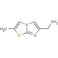 518064-25-0 (2-methylimidazo[2,1-b][1,3]thiazol-6-yl)methanamine chemical structure