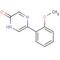 912763-39-4 5-(2-methoxyphenyl)-1H-pyrazin-2-one chemical structure