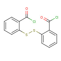 19602-82-5 2-[(2-carbonochloridoylphenyl)disulfanyl]benzoyl chloride chemical structure