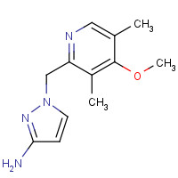 1183703-75-4 1-[(4-methoxy-3,5-dimethylpyridin-2-yl)methyl]pyrazol-3-amine chemical structure