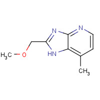 133240-18-3 2-(methoxymethyl)-7-methyl-1H-imidazo[4,5-b]pyridine chemical structure