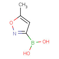 1373229-27-6 (5-methyl-1,2-oxazol-3-yl)boronic acid chemical structure
